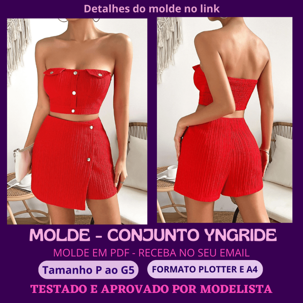 MOLDE CONJUNTO INGRIDY EM PDF