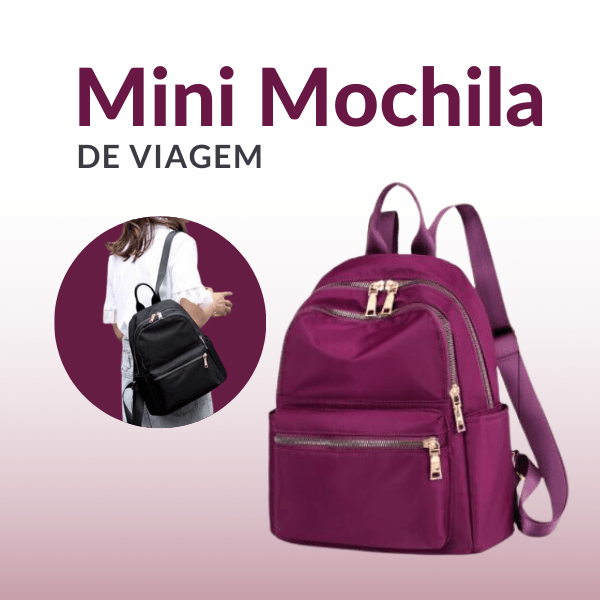 MOLDE BOLSA MINIMOCHILA DE VIAGEM